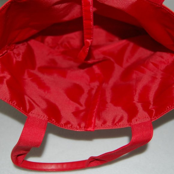 NWOT Lancome Tote Shoulder & Handbag, Base: 14"x5", Height: 14" (22" w straps) - Picture 10 of 11